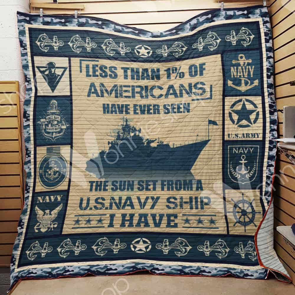 Navy Veteran Quilt Blanket DHC1102266TD
