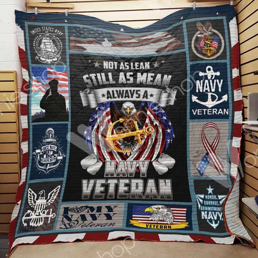Navy Veteran Quilt Blanket DHC1102360TD