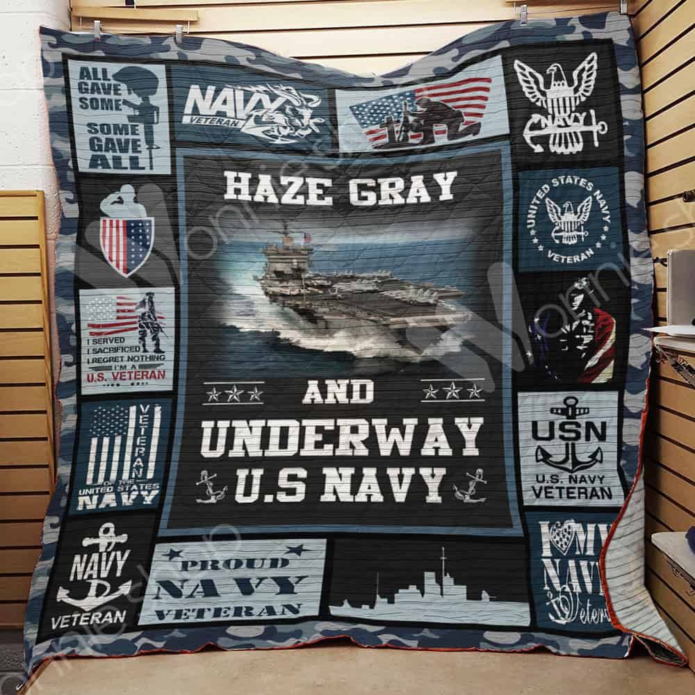 Navy Veteran Quilt Blanket DHC11028TD
