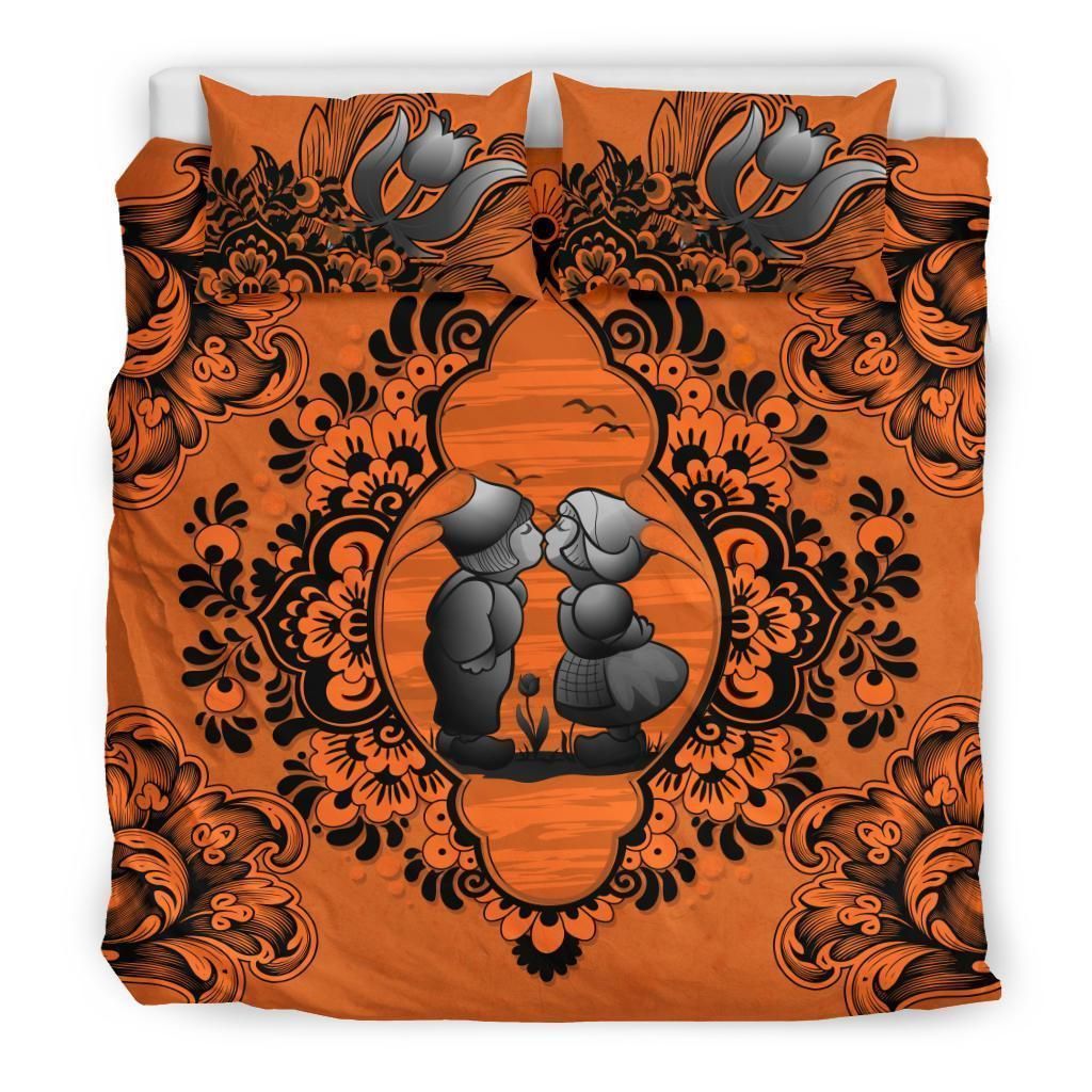 Nederland Dutch Delft Lovely Couple Bedding Set