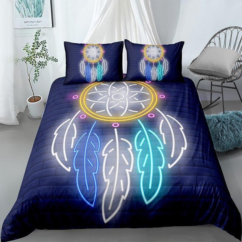 Neon Atomic Dreamcatcher Bedding Set