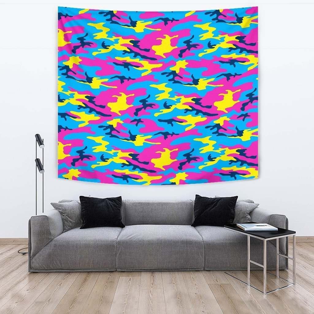 Neon Camouflage CL17100093MDT Tapestry