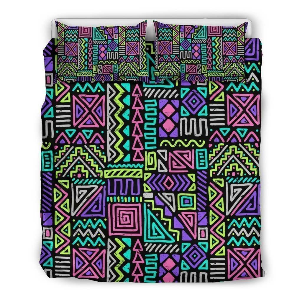 Neon Native Aztec Bedding Set