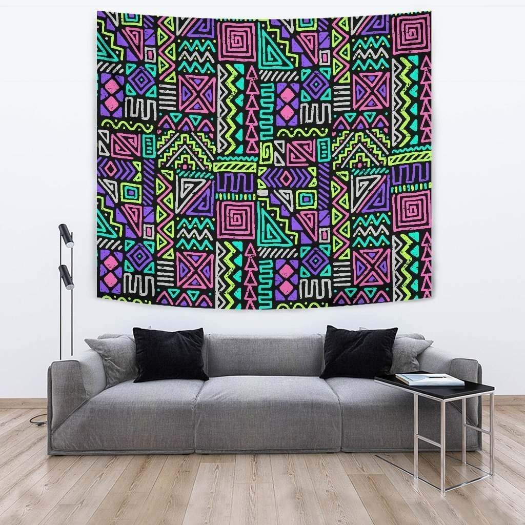 Neon Native Aztec CL17100094MDT Tapestry