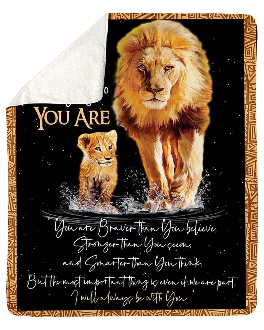 Never Forget Who You Are Fleece Blanket