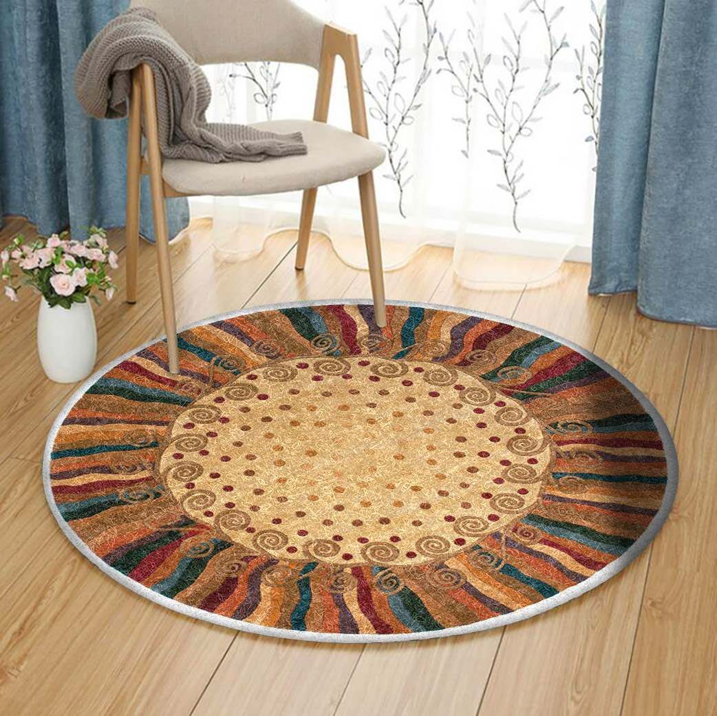 New Wave Round Carpet