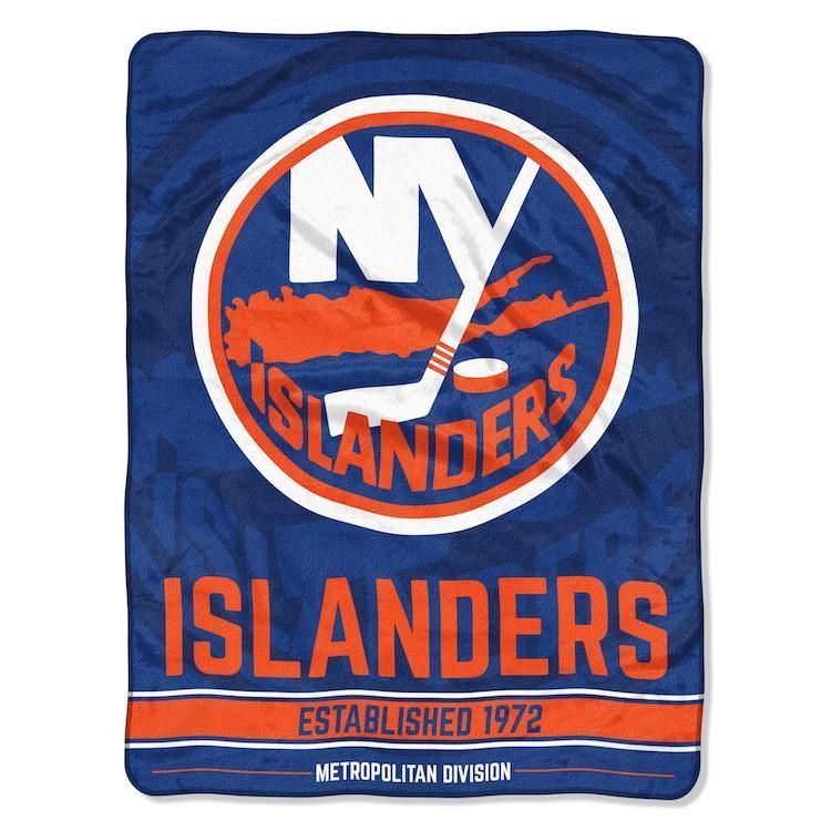 New-York-Islanders Sherpa Fleece Blanket 2