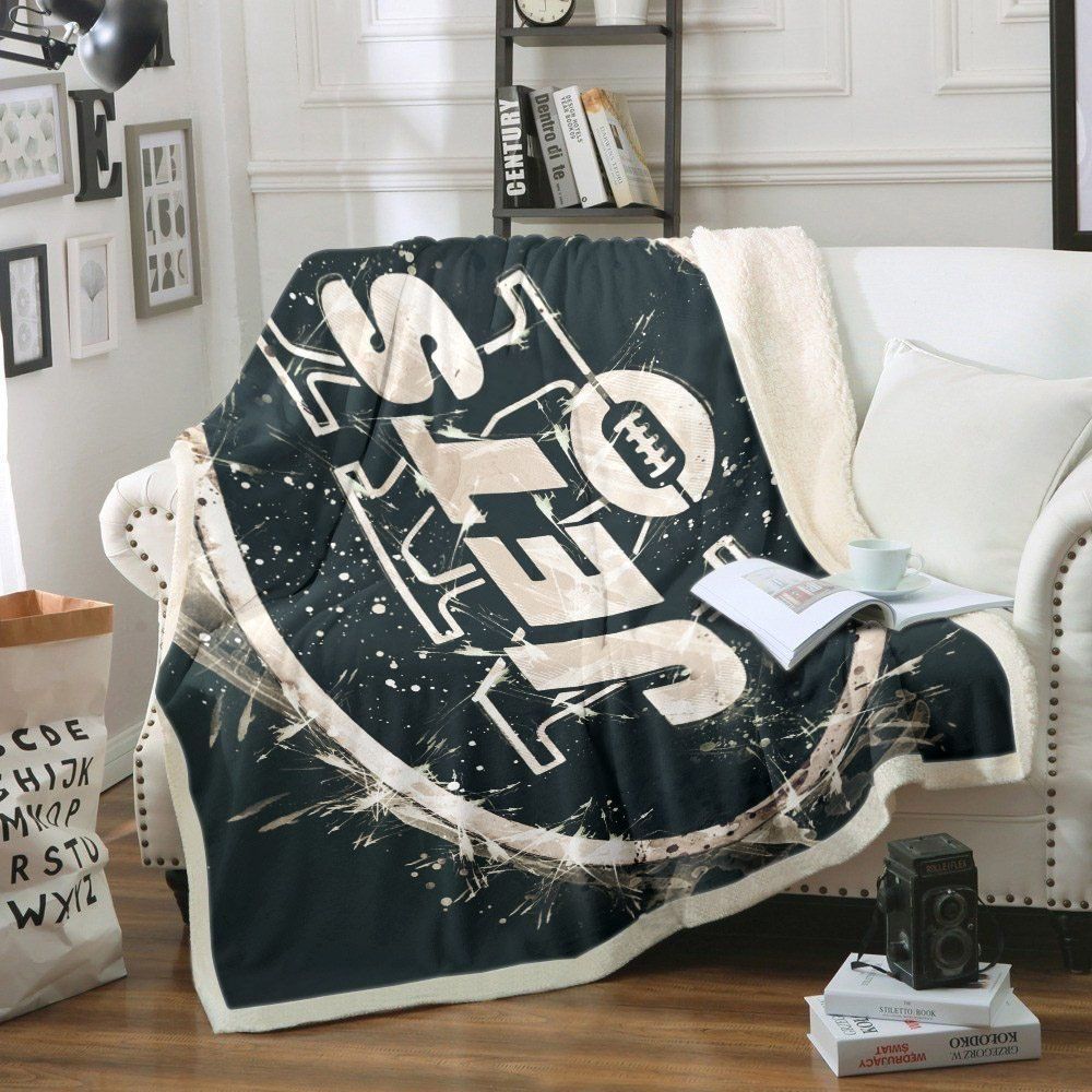 New-York-Jets Sherpa Fleece Blanket