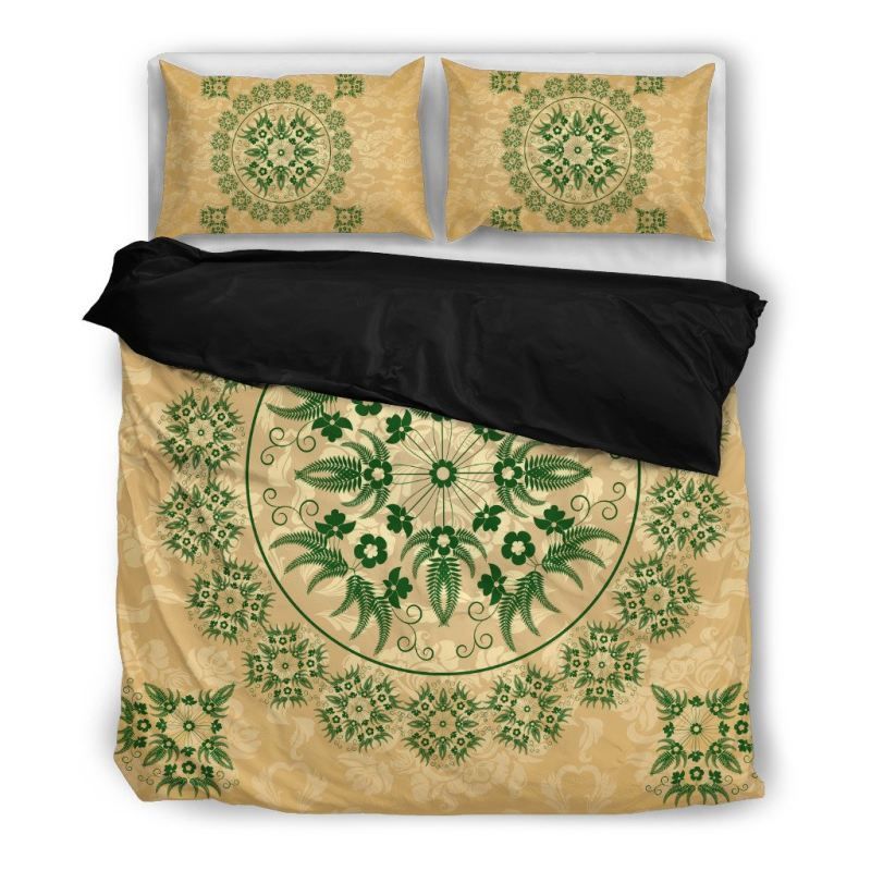 New Zealand Fern Taupe Bedding Set