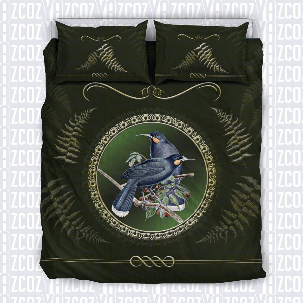 New Zealand Huia Bird Bedding Set