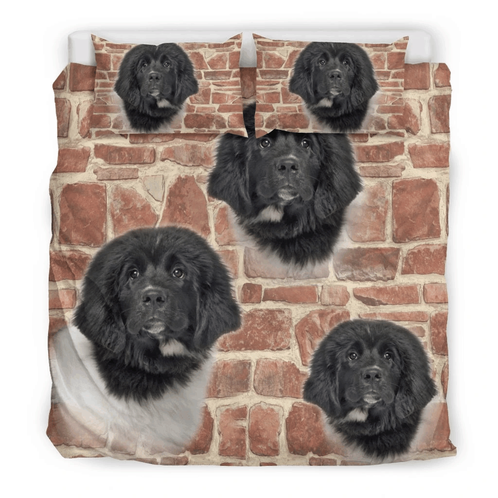 Newfoundland Dog Bedding Set