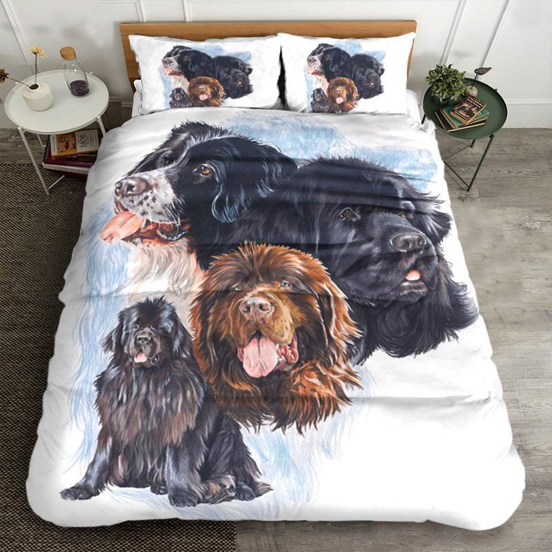 Newfoundland Dog Bedding Set