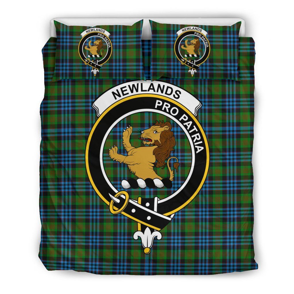 Newlands Clan Badge Tartan Bedding Set