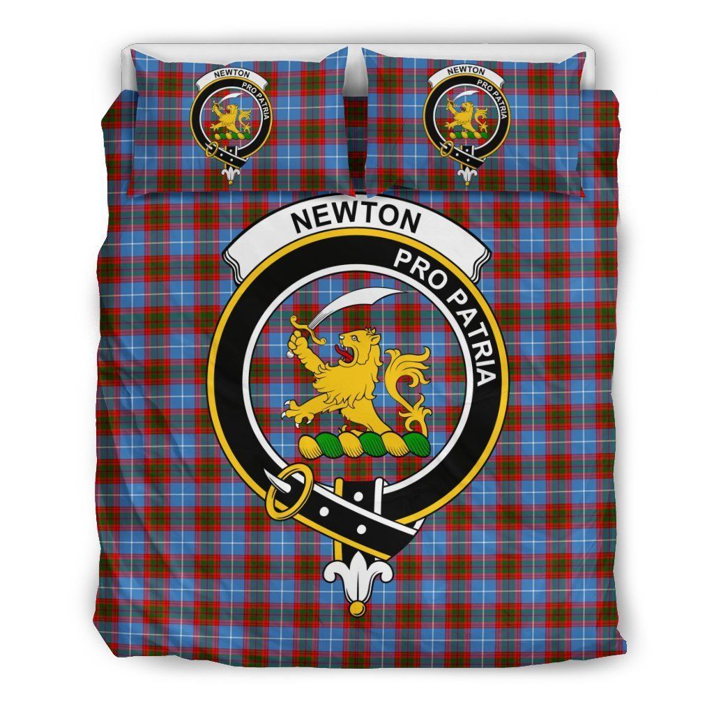 Newton Edingburg Clan Badge Tartan Bedding Set