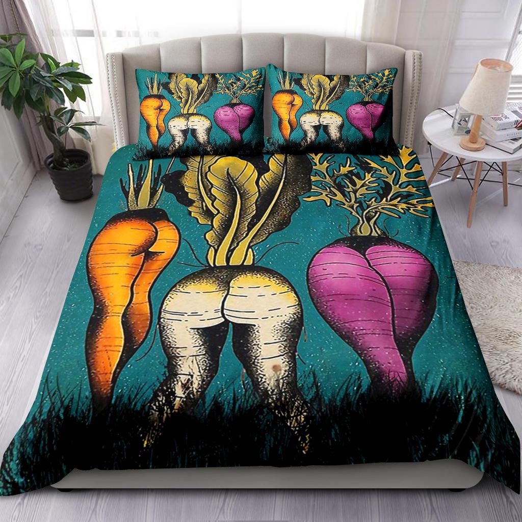 Nice Bum Carrot Garden Bedding Set