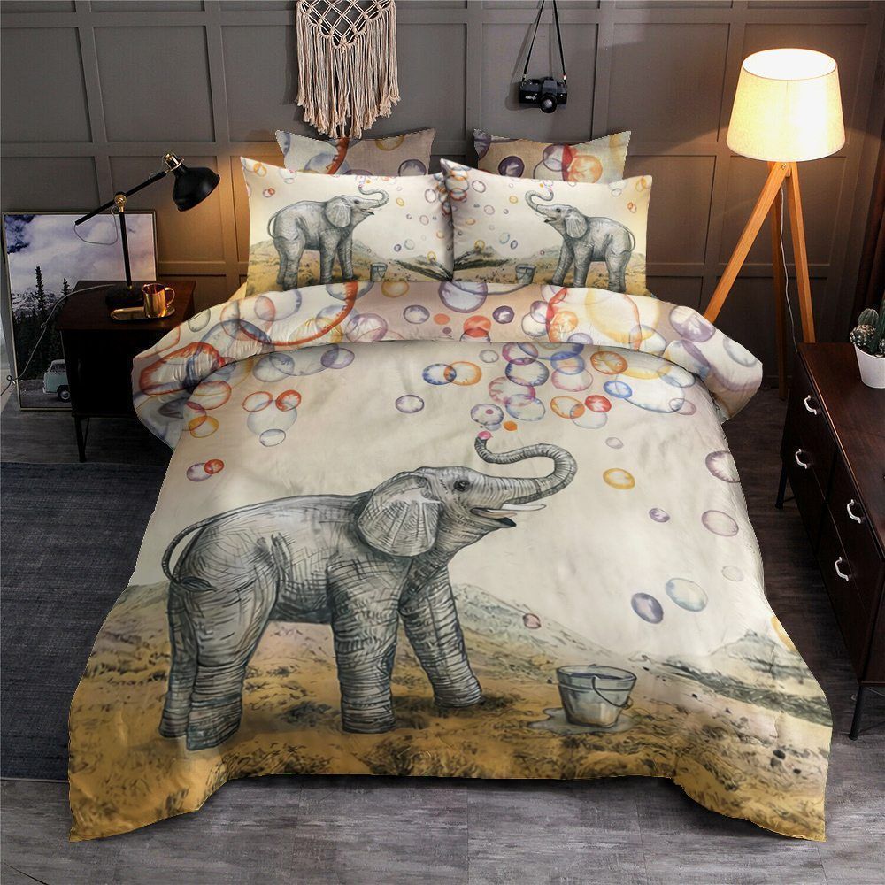 Nice Elephant Bedding Set