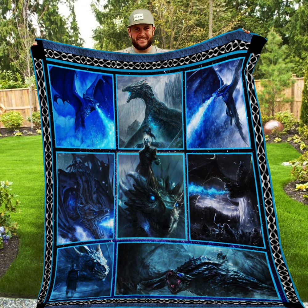 Night King Rides Dragon Quilt Blanket Pp79 Dhc1312157Dd