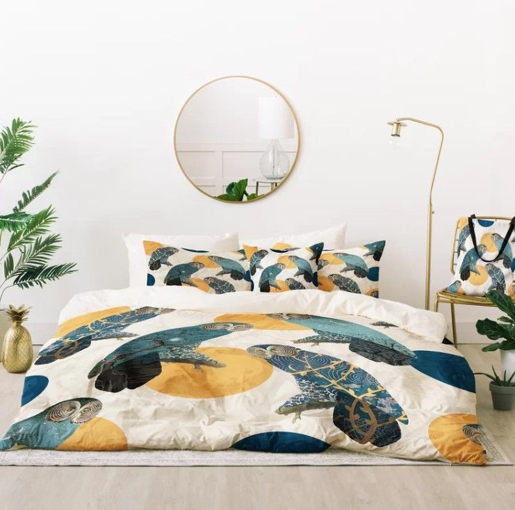 Night Owl Bedding Set