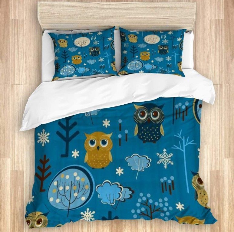 Night Owl Bedding Set