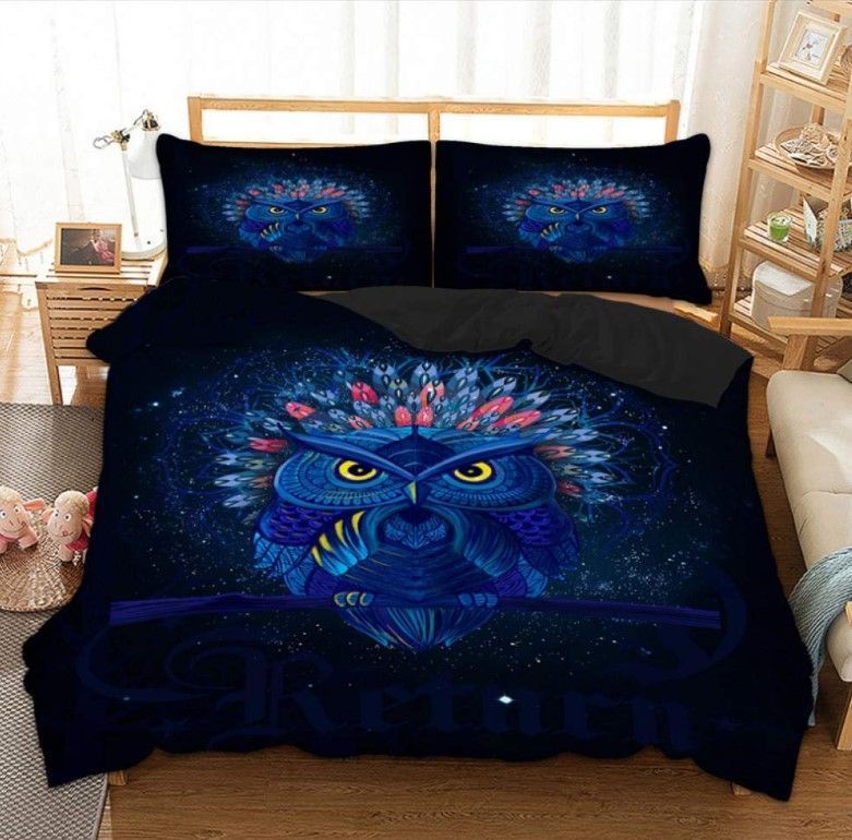 Night Owl Bedding Set