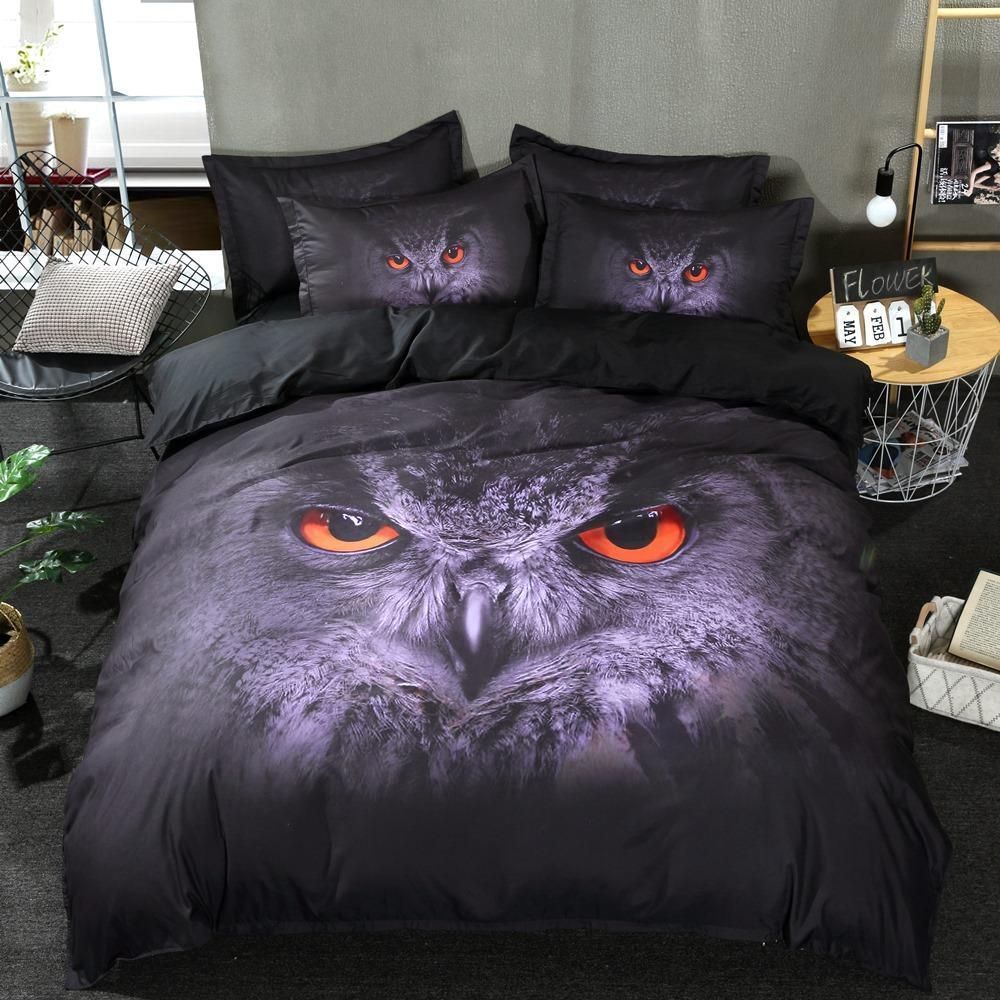 Night Owl Bedding Set