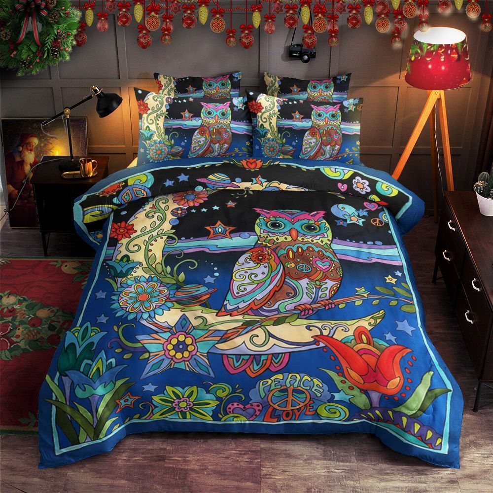 Night Owl Bedding Set