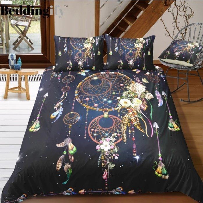 Night Sky Dreamcatcher Bedding Set