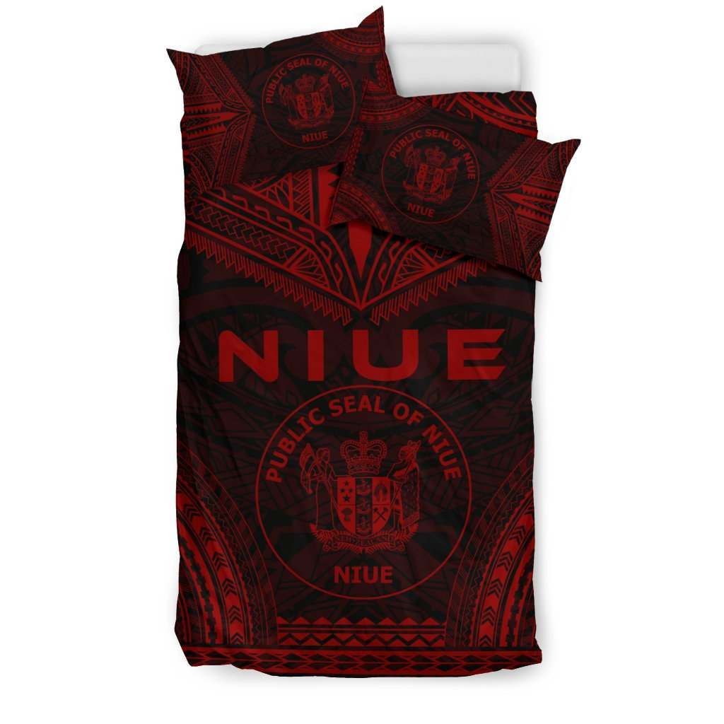 Niue Polynesian Chief Bedding Set