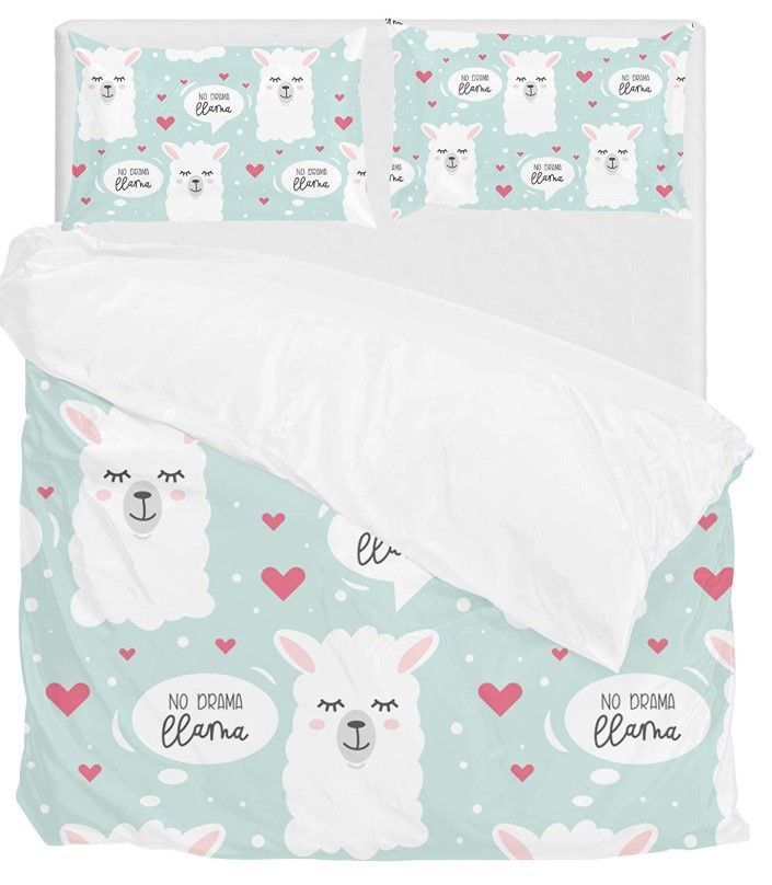No Drama Llama Bedding Set