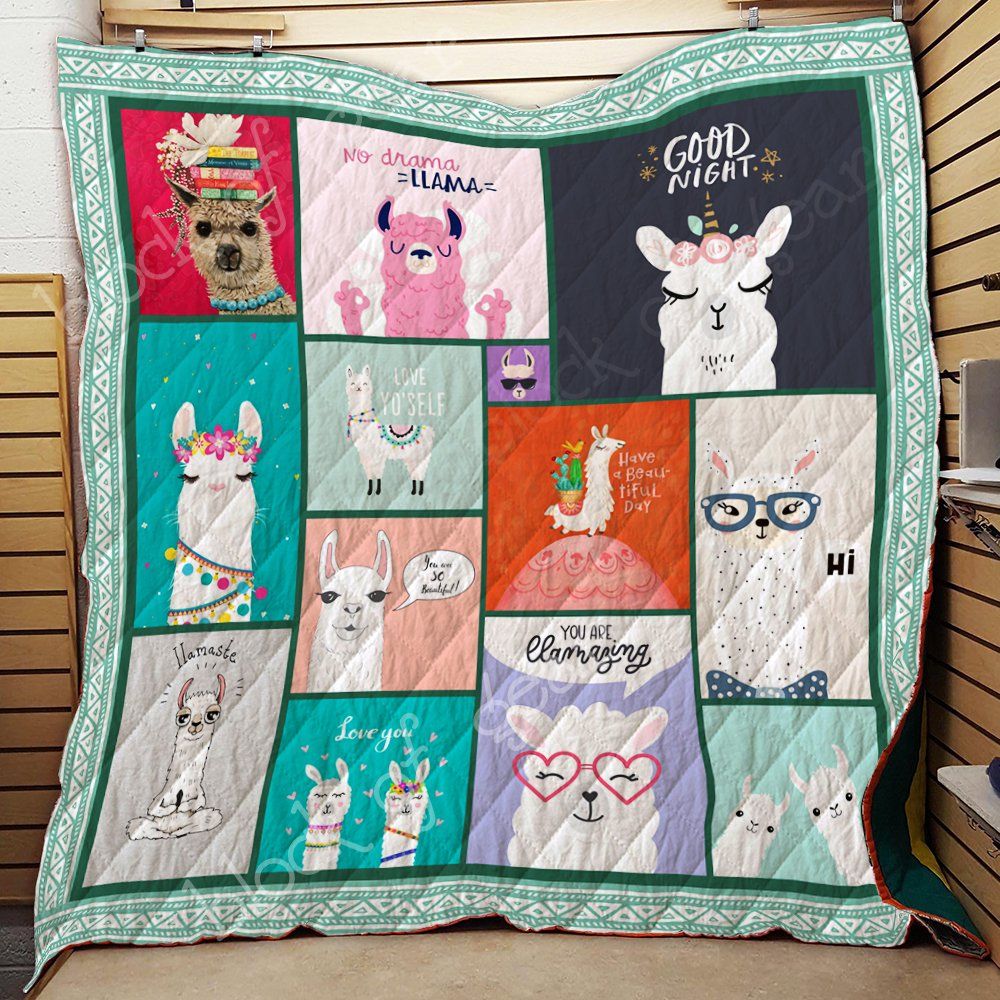 No Drama Llama Quilt Th563 Dhc11121352Dd