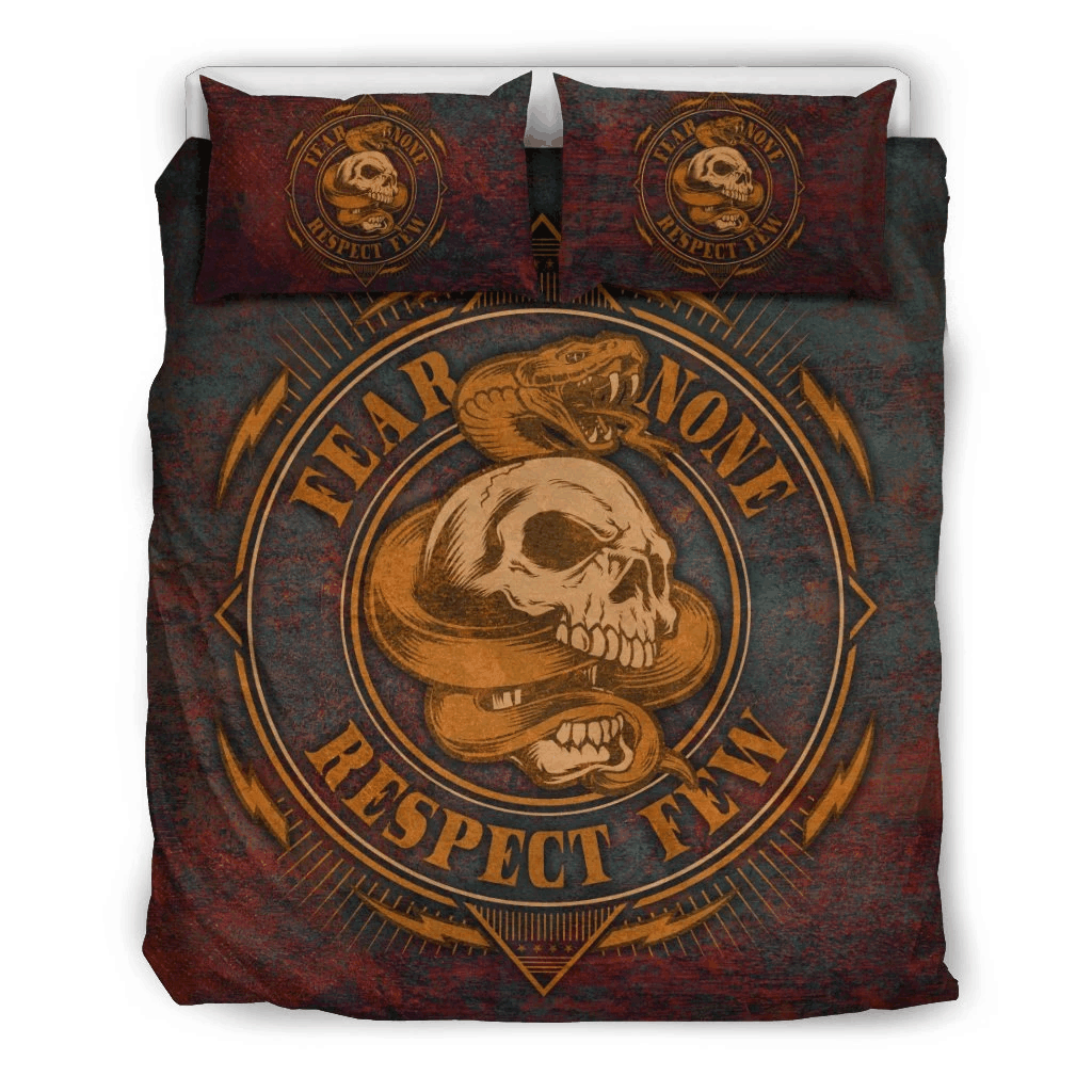No Fear Skull Bedding Set