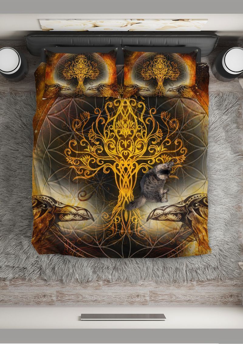 Norse Born To Be Free Printed Bedding Set