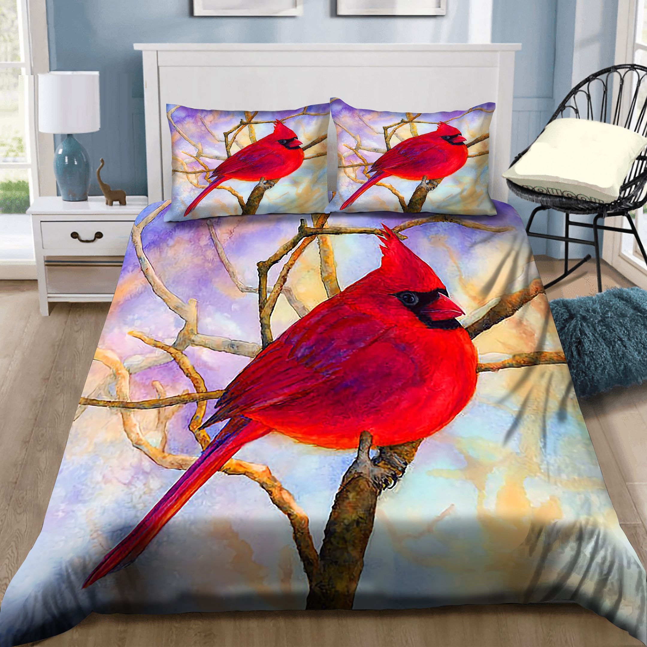 Northern Cardinal Bedding Set