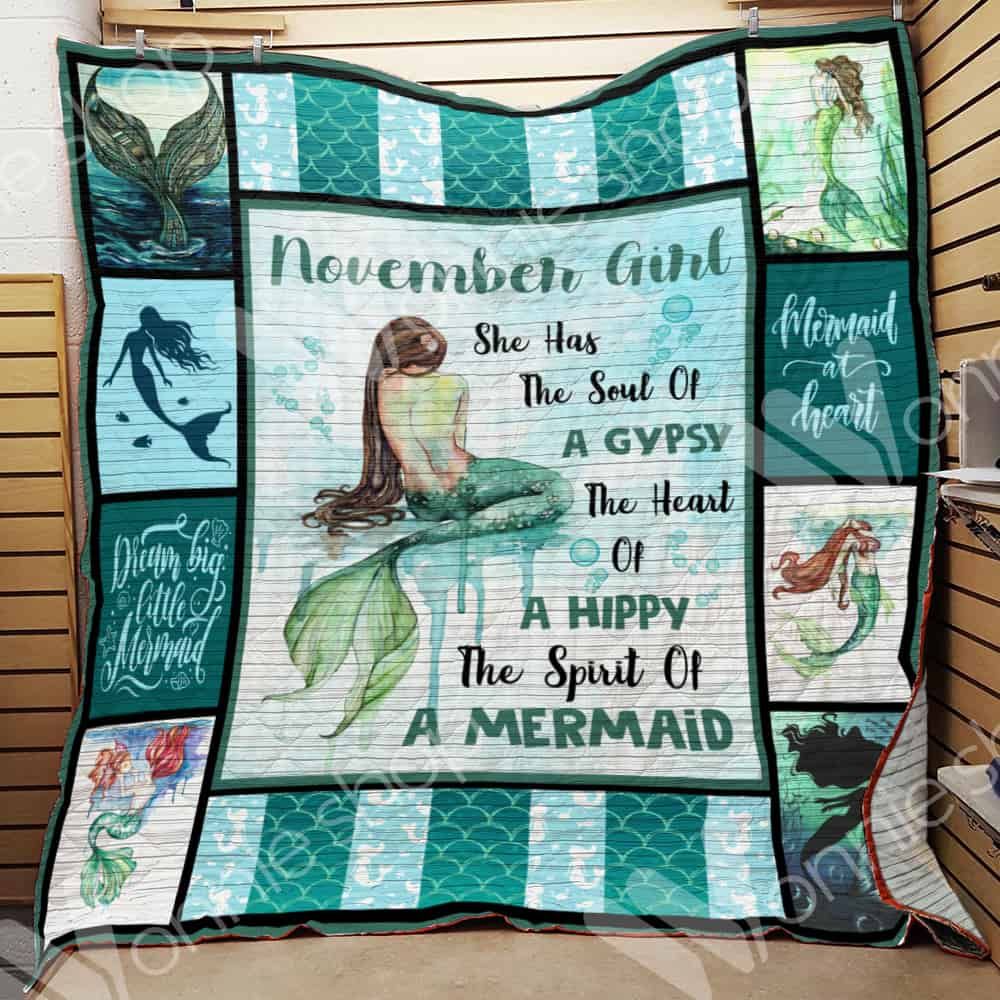 November Mermaid Quilt Blanket DHC0602624TD