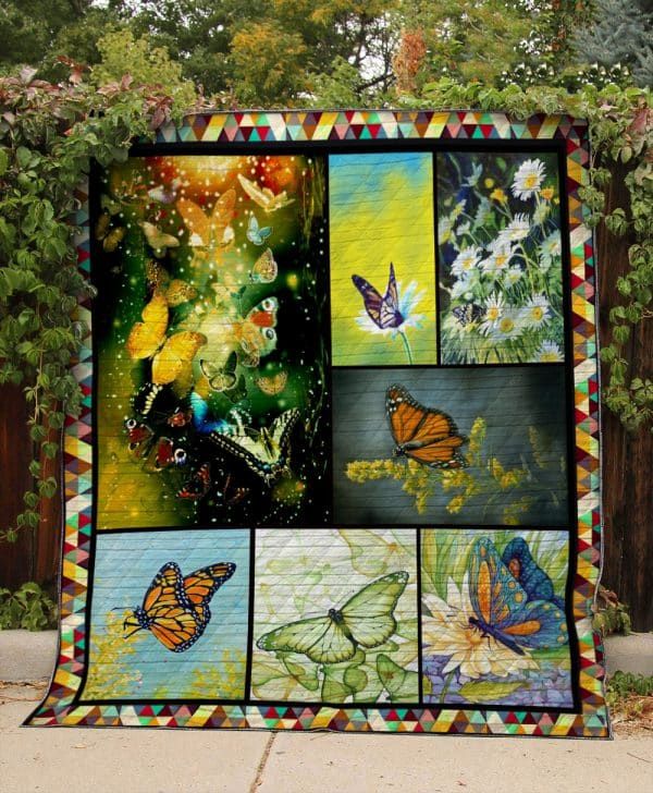 Ntr0108 Butterfly Love You And Love Me Quilt Christmas Gift Dhc16122615Dd