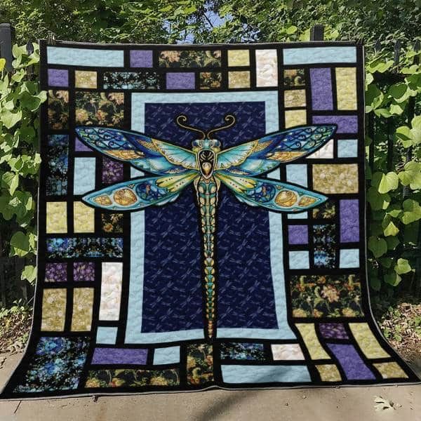 Ntr2407 Dragonfly What A Feeling Quilt Christmas Gift Dhc16122833Dd