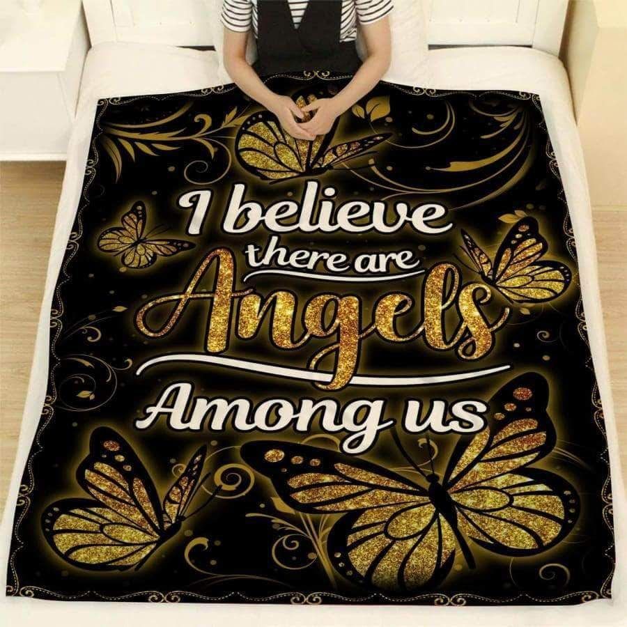 Ntx Butterfly Sherpa Fleece Blanket