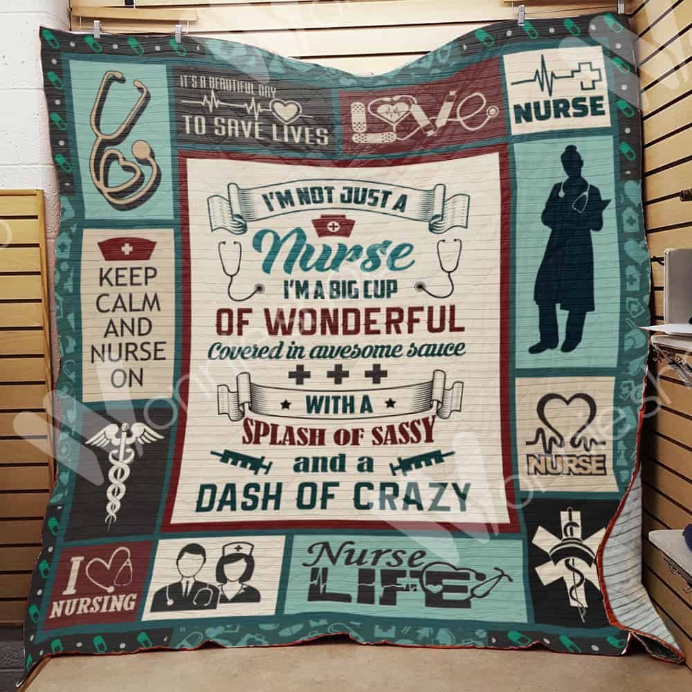 Nurse 20 GS-CL-QD0111 Quilt Blanket