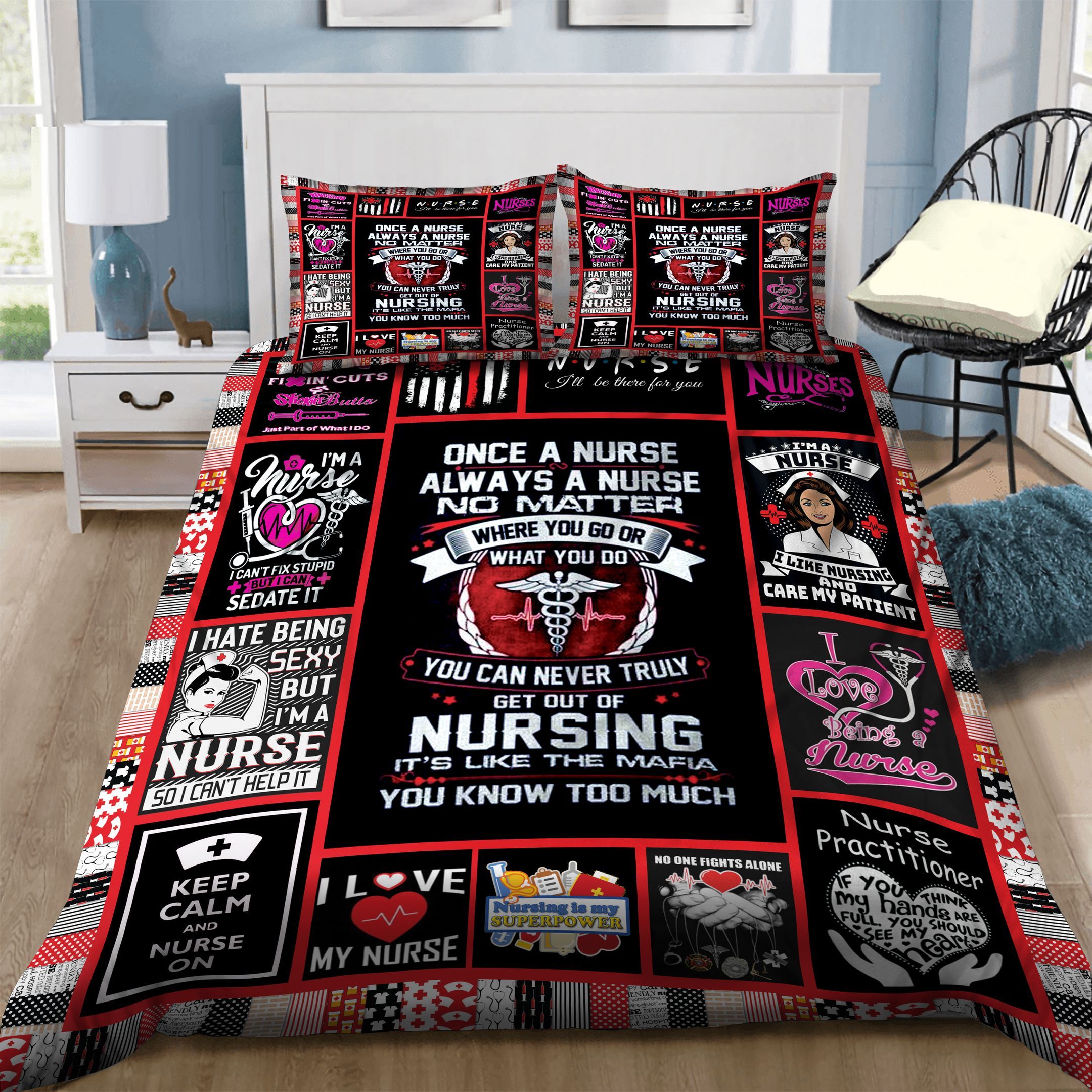Nurse  Bedding Set