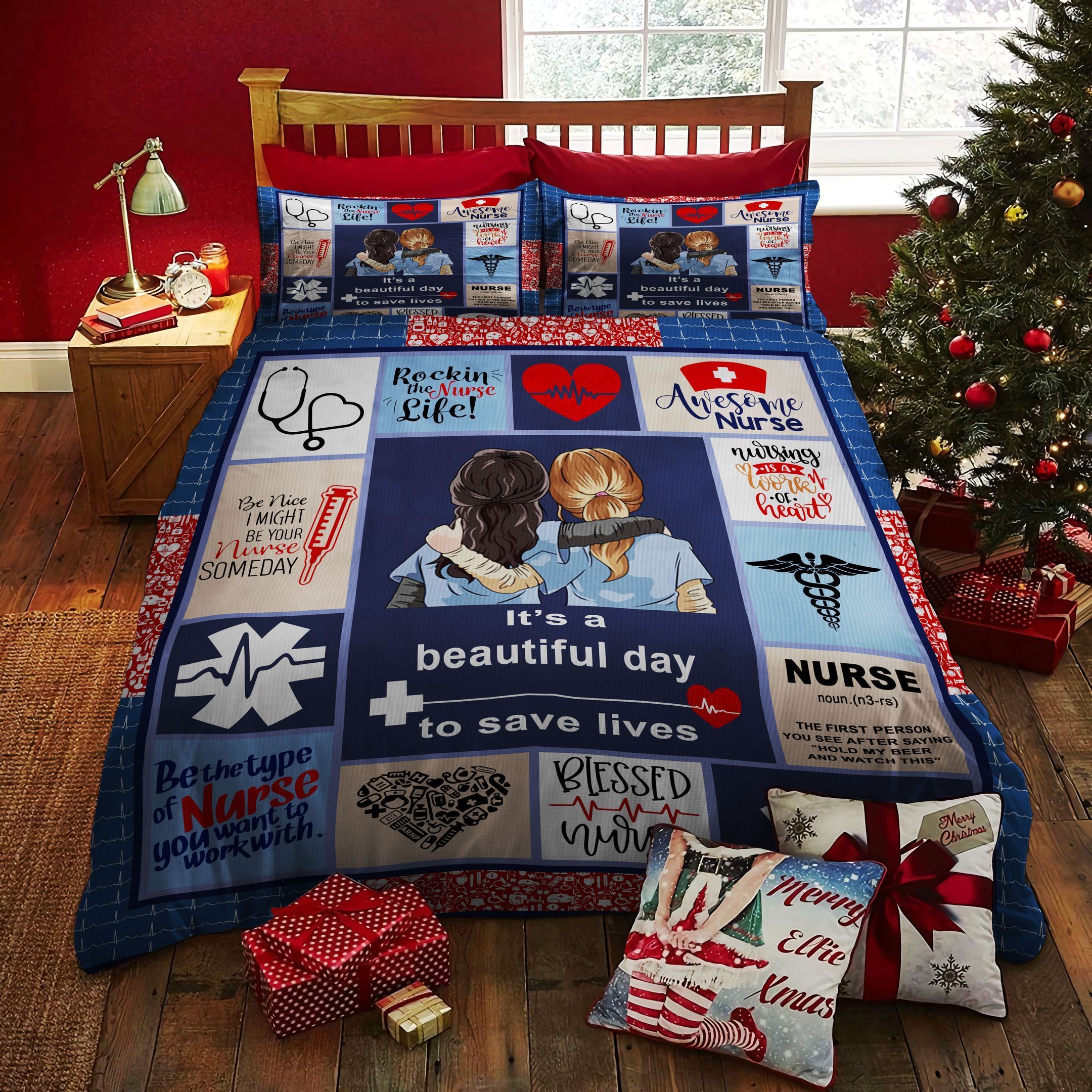 Nurse Bedding Set