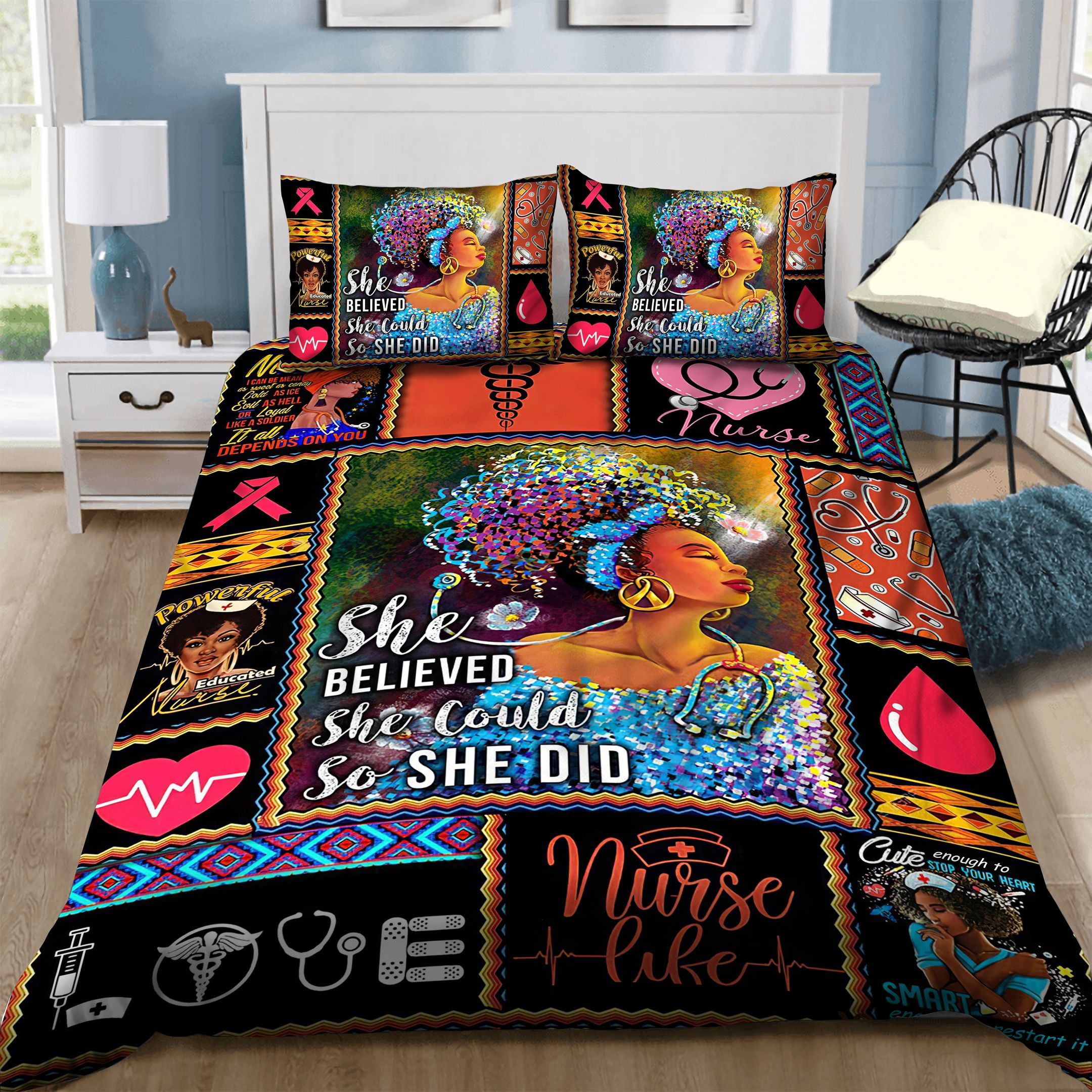 Nurse Bedding Set
