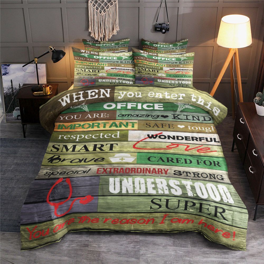 Nurse Bedding Set