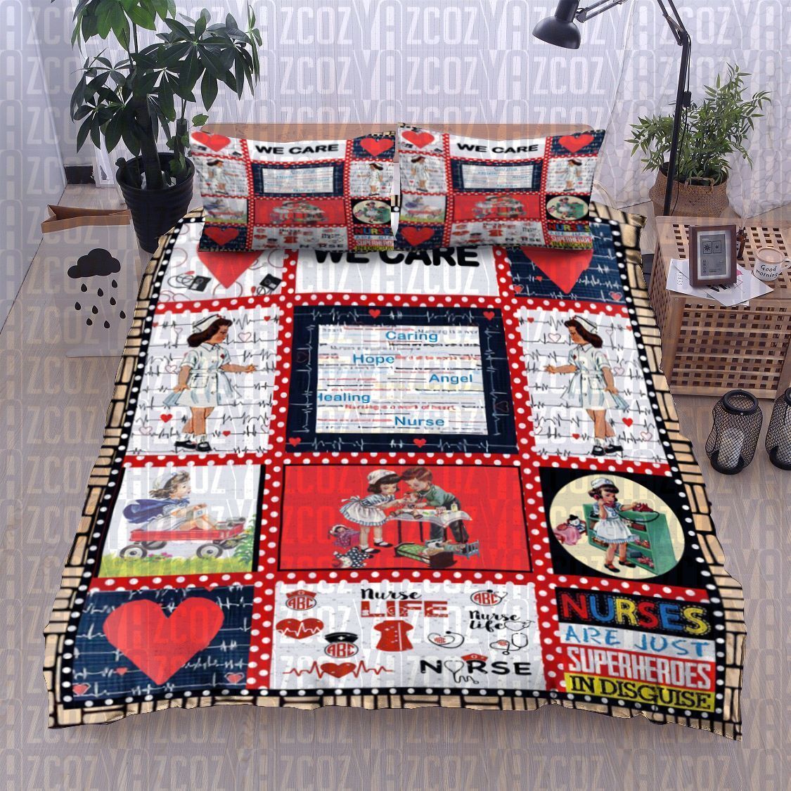 Nurse Bedding Set