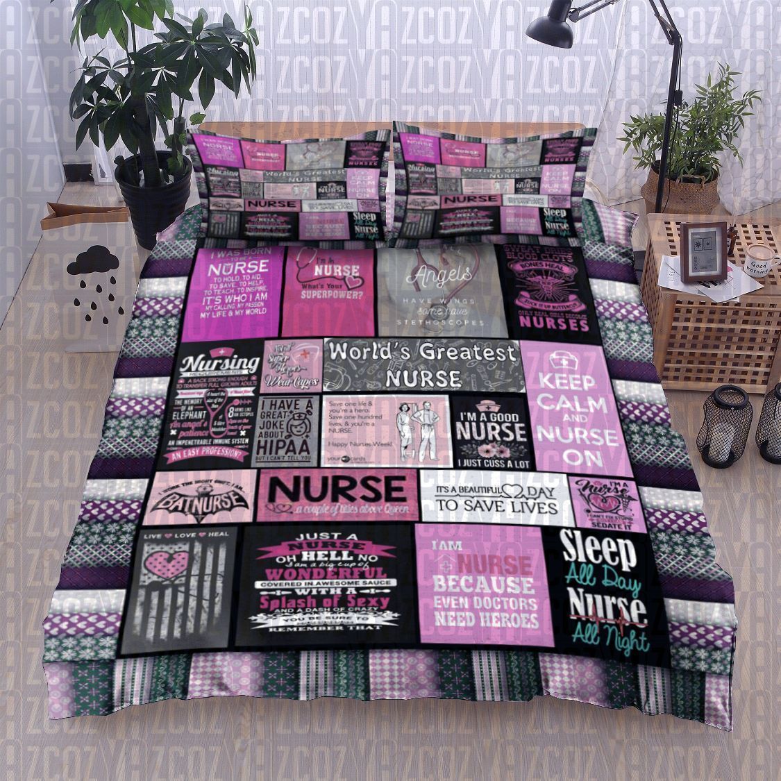 Nurse Bedding Set