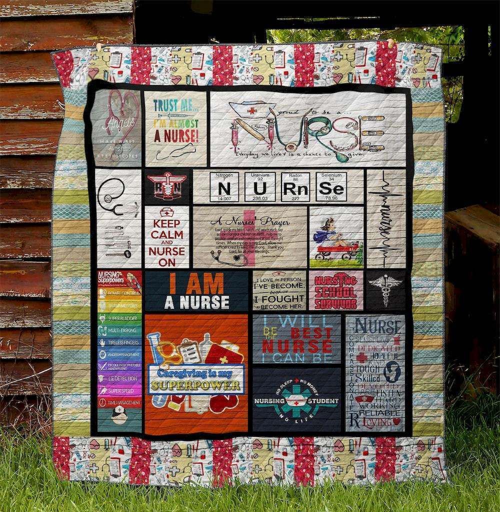 Nurse D9054 Quilt Blanket