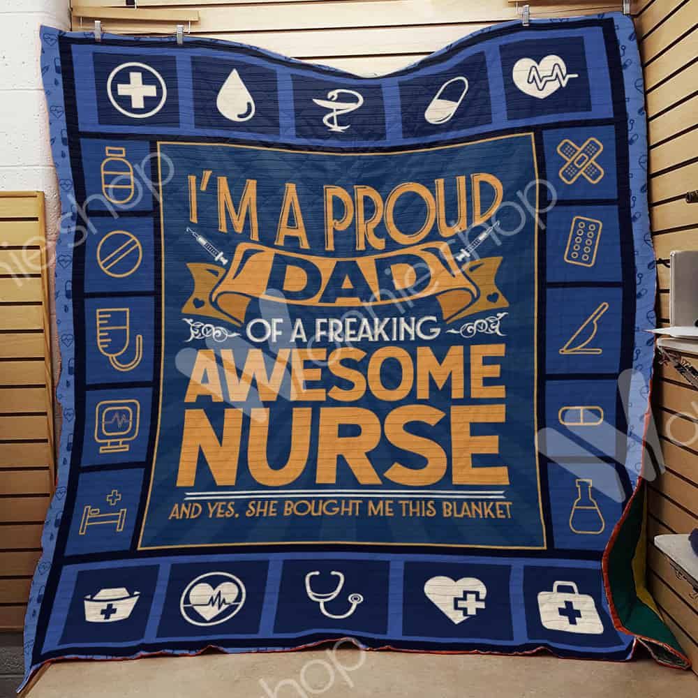 Nurse Dad Quilt Blanket DHC03021415TD