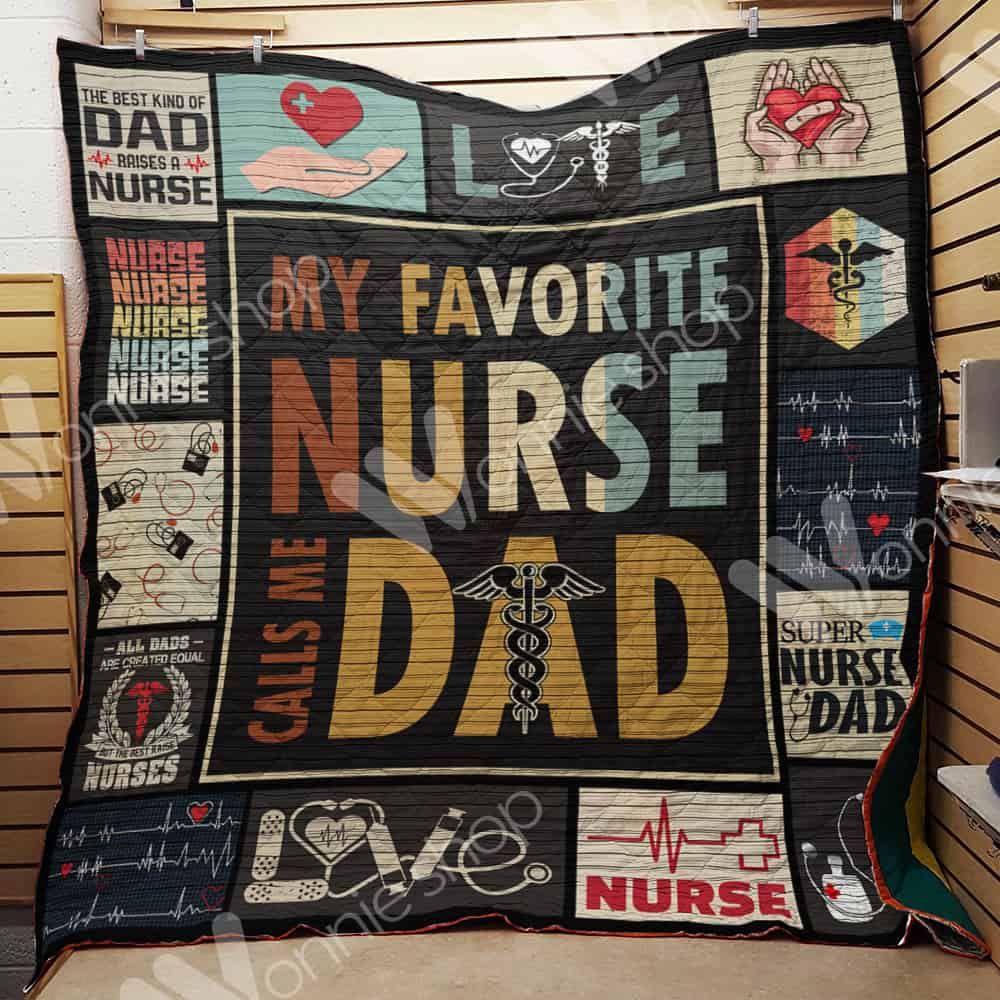 Nurse Dad Quilt Blanket DHC1102328TD