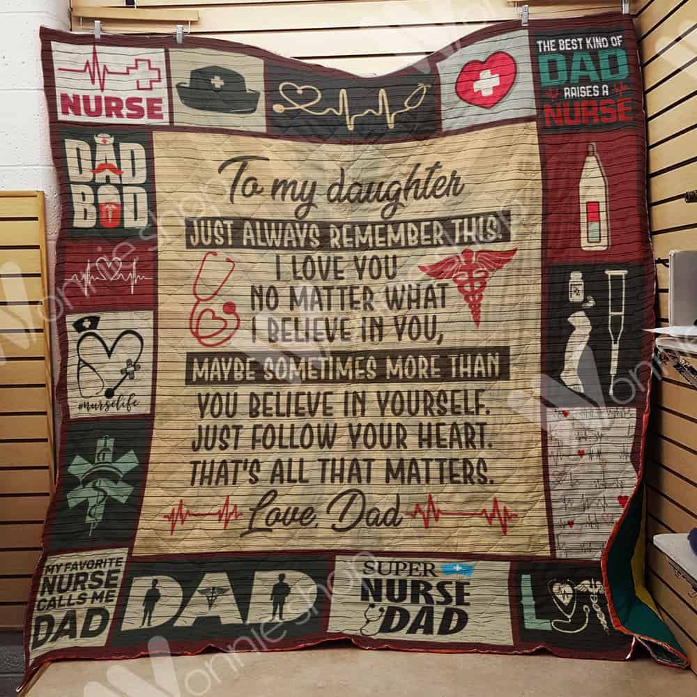 Nurse Dad Quilt Blanket DHC1102479TD