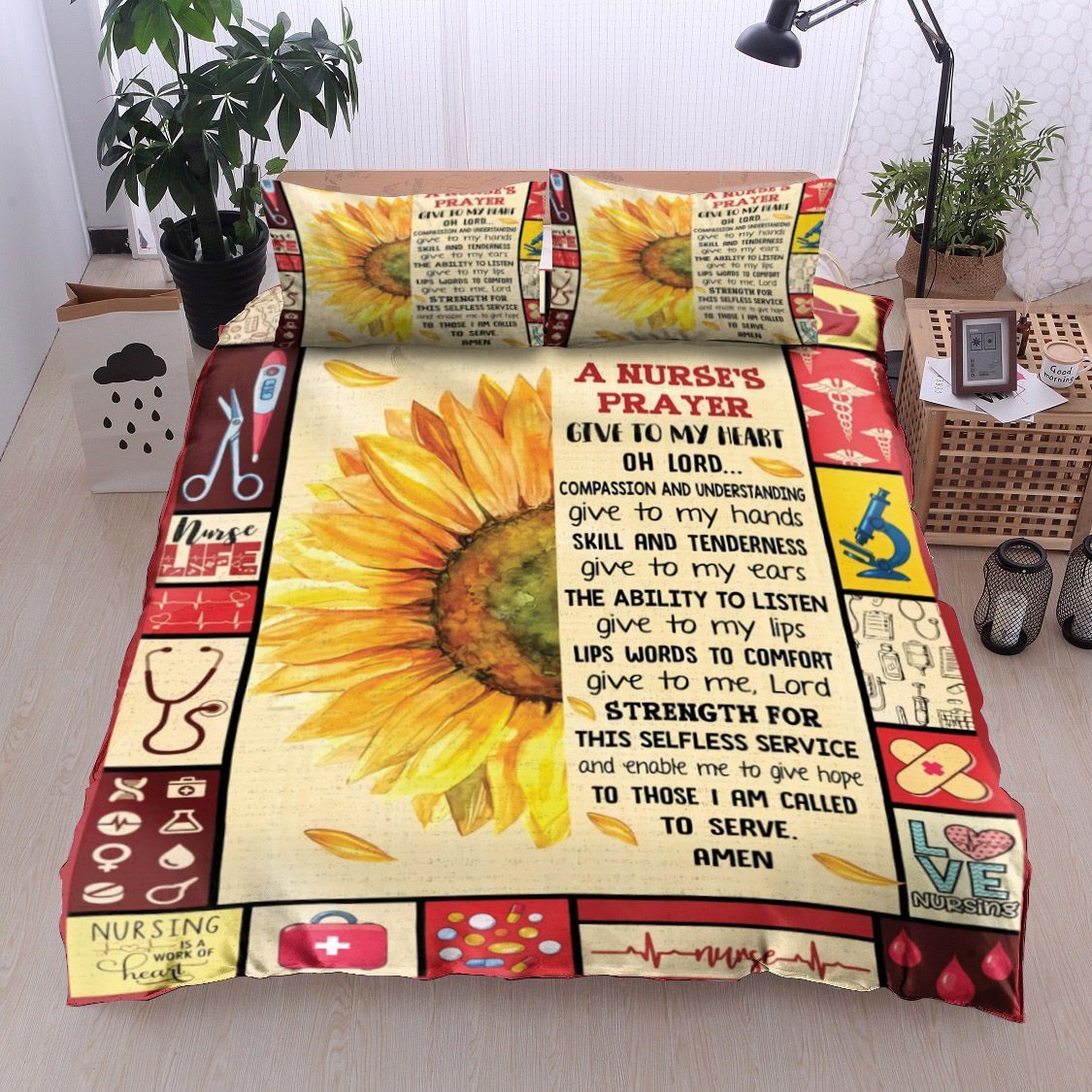 Nurse Bedding Set