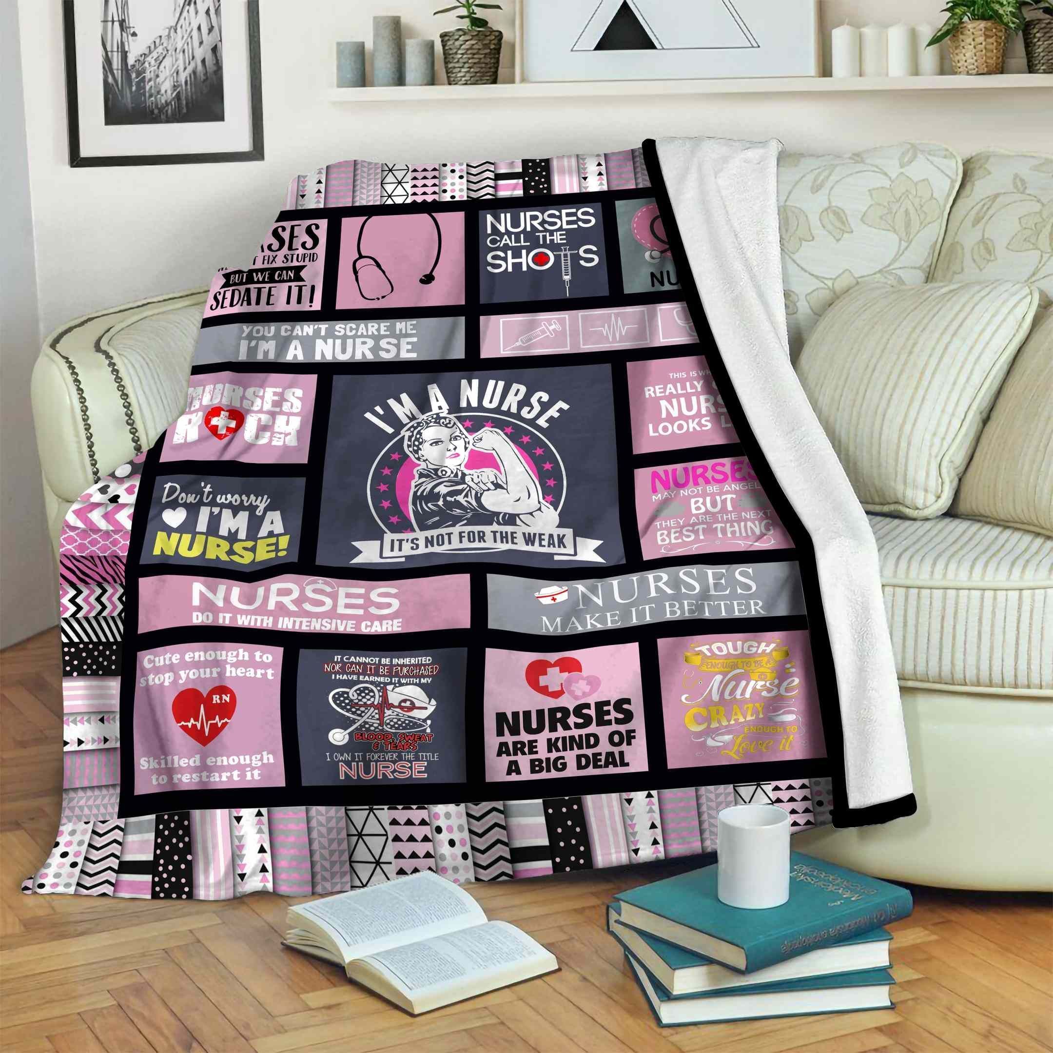 Nurse Fleece Blanket